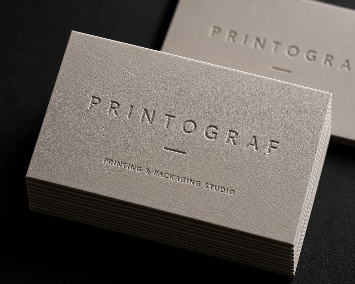 Cărți de Vizită Letterpress